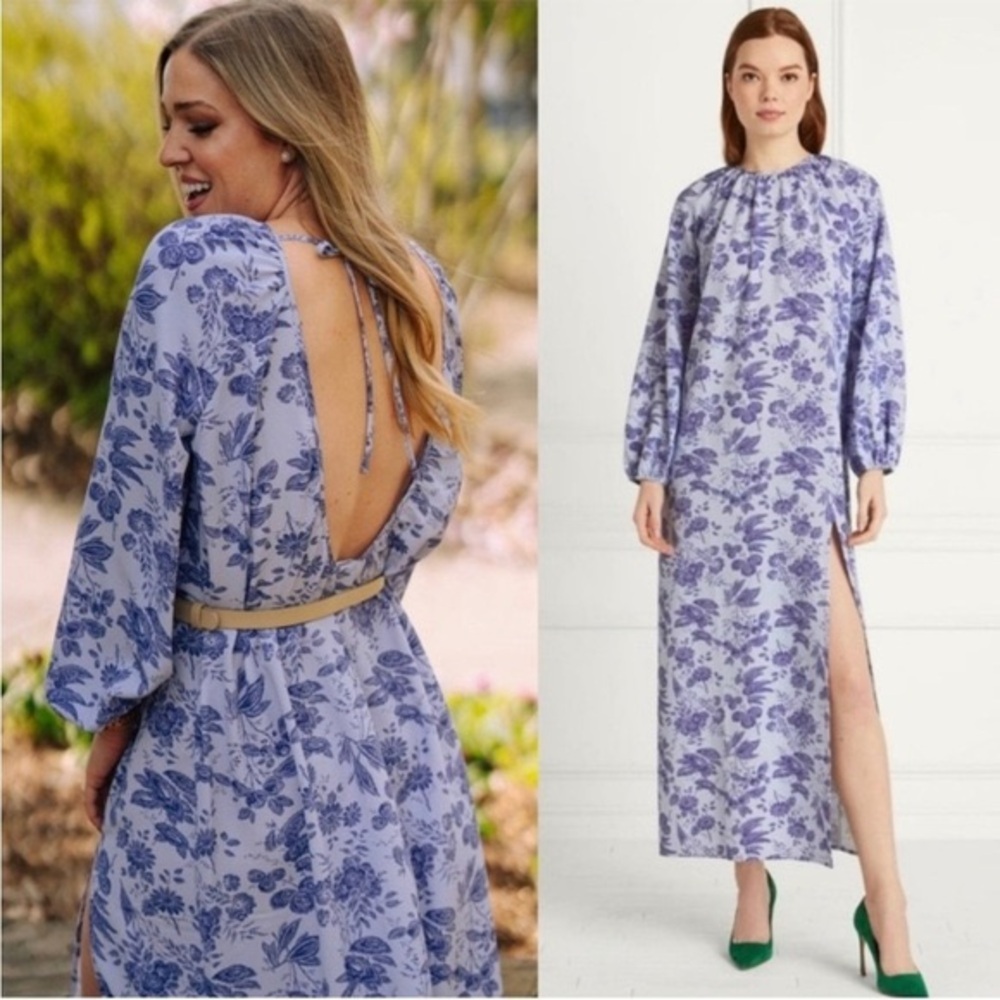 NWT Hill House Simone Dress Lilac Purple Medium - Picture 3 of 9